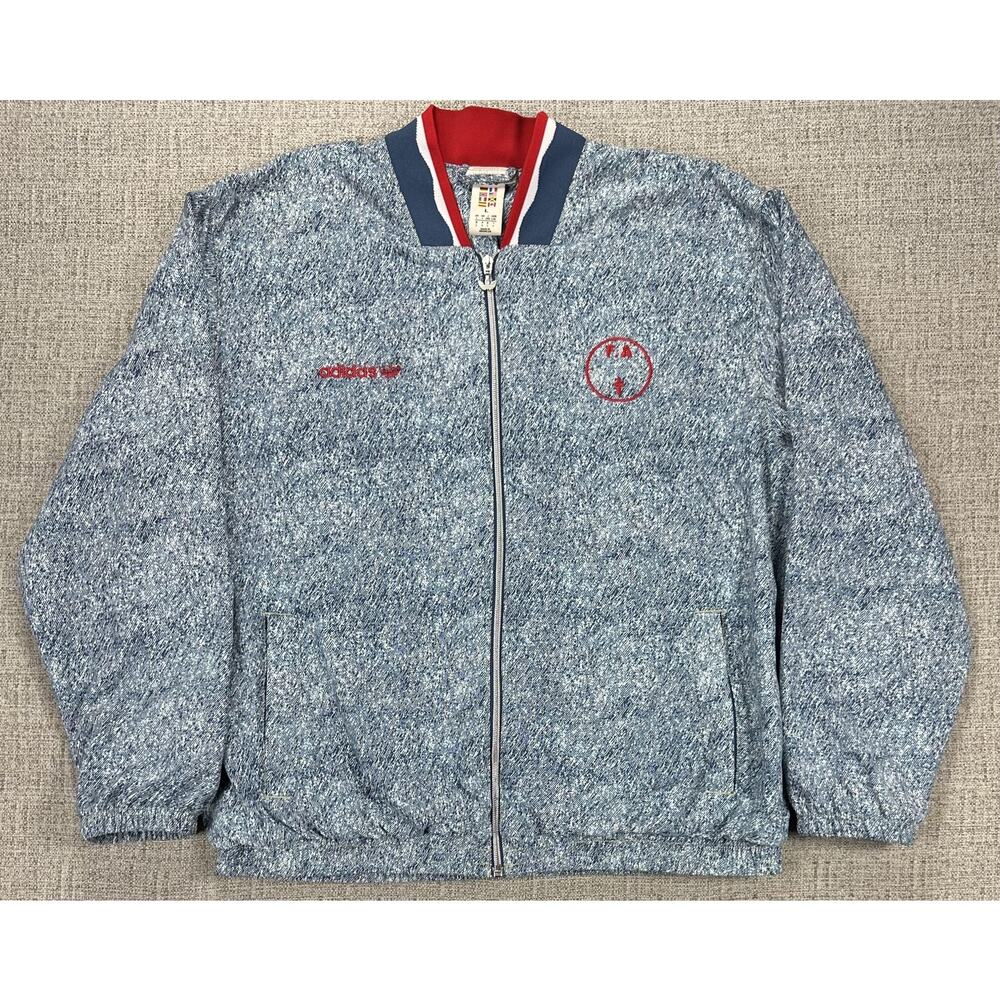 Adidas Originals Jacket Sz L F cking Awesome FA Soccer USA World Cup 1994 FT7953